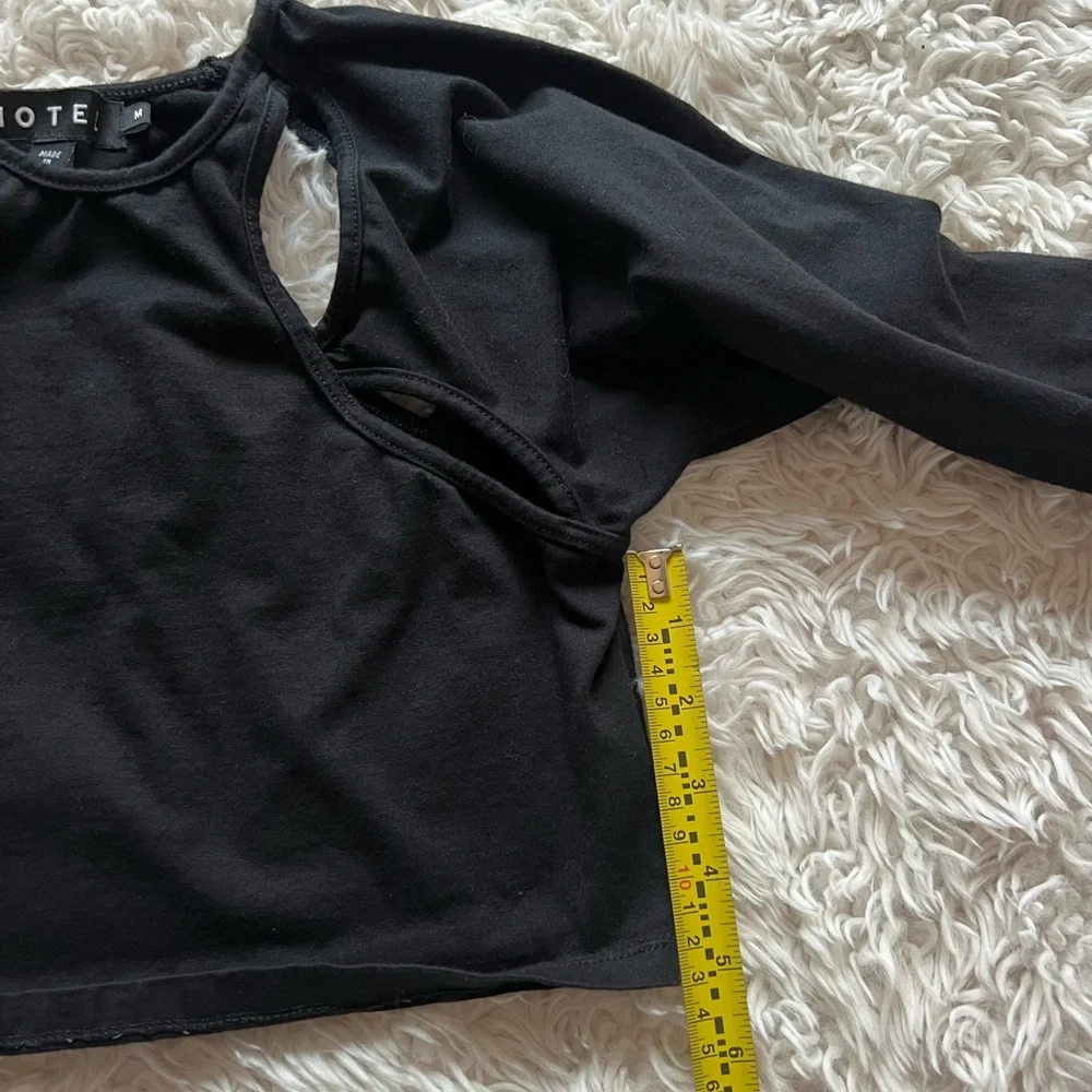 Motel Rocks Cajsa Long Sleeve Black - Picture 5 of 6